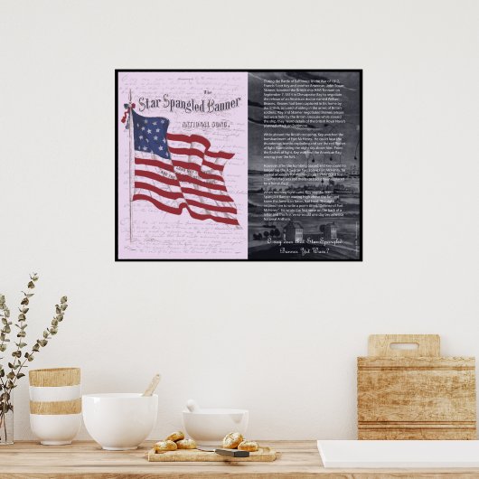 星条旗 ポスター (キッチン)