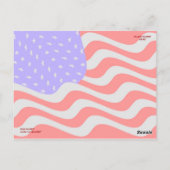 星条旗 ポストカード (裏面)