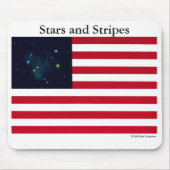 星条旗 マウスパッド (正面)