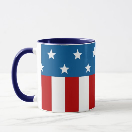星条旗 マグカップ (左)