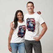 星条旗 自由の鷲 アメリカ国旗 Tシャツ (ユニセックス)