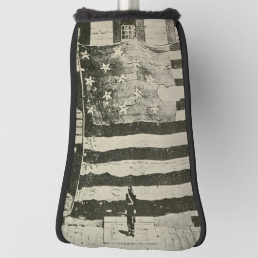 星条旗：表示のアメリカ国旗 ゴルフヘッドカバー (回転90)