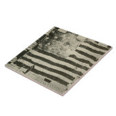 星条旗:表示のアメリカ国旗 タイル (側面)