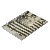 星条旗：表示のアメリカ国旗 ノートブック (左側)