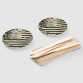 星条旗:表示のアメリカ国旗 ハンドファン (組立なし)