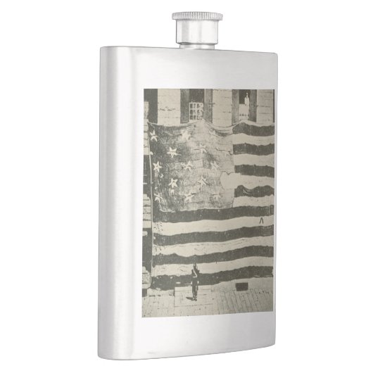 星条旗:表示のアメリカ国旗 フラスク (右)