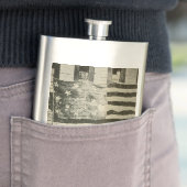 星条旗:表示のアメリカ国旗 フラスク (インサイチュ)