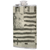 星条旗:表示のアメリカ国旗 フラスク (左)