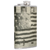 星条旗:表示のアメリカ国旗 フラスク (右)