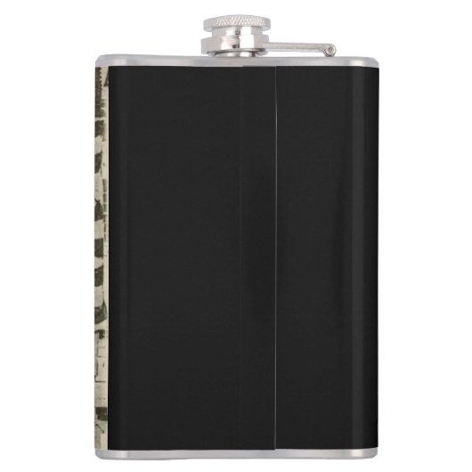 星条旗:表示のアメリカ国旗 フラスク (裏面)