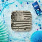 星条旗:表示のアメリカ国旗 ペーパープレート (パーティー)