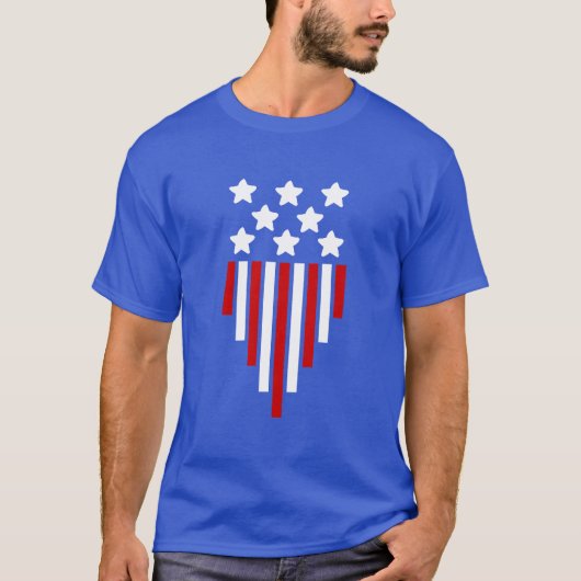 星条旗 Tシャツ (正面)