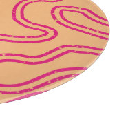 星条模様の線 カッティングボード (角)