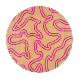 星条模様の線 カッティングボード