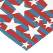 星条模様の ショートテーブルランナー (コーナー)