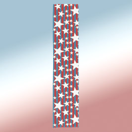 星条模様の ショートテーブルランナー