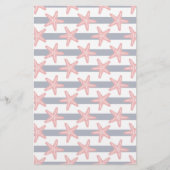 星条模様 便箋 (正面)