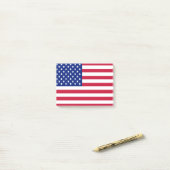 星条 ポストイット (デスク上)