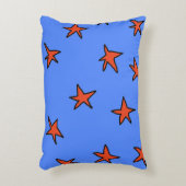 星枕に寄り掛かる アクセントクッション (正面(垂直))