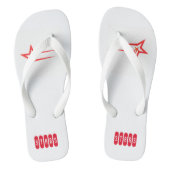 星柄プリントおしゃれサンダル メンズ レディース ビーチサンダル (フットベッド)