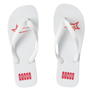 星柄プリントおしゃれサンダル メンズ レディース ビーチサンダル