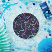 星柄 ペーパープレート (パーティー)