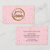 星模様のロゴ 名刺 (正面/裏面)