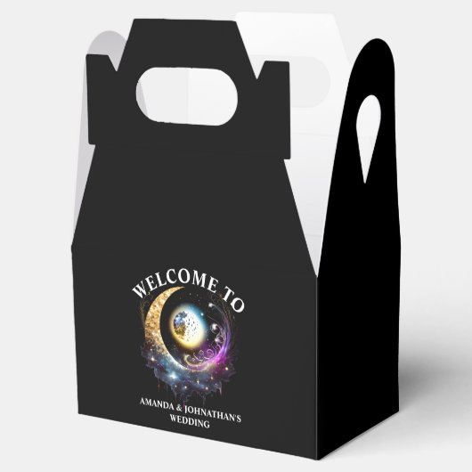 星満月3D星月夜星マゼンタ フェイバーボックス (オープン)