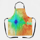 星爆発抽象芸術 エプロン (正面)