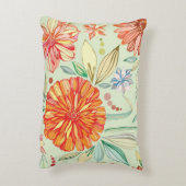 星状体が付いているパターン アクセントクッション (裏面(縦))