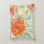 星状体が付いているパターン アクセントクッション (正面(垂直))