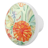 星状体が付いているパターン セラミックノブ (右)