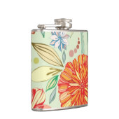 星状体が付いているパターン フラスク (右)