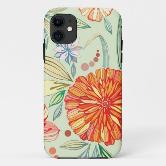 星状体が付いているパターン Case-Mate iPhoneケース (裏面)