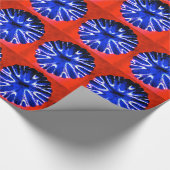 星状体の花の芸術 ラッピングペーパー (角)
