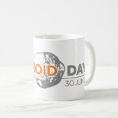 星状日のマグ コーヒーマグカップ (正面右)