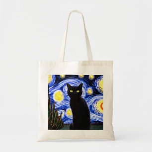 星猫ナイトトートバッグ トートバッグ