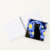 星猫ナイトノート ノートブック (内部)