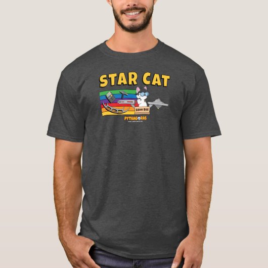 星猫 Tシャツ (正面)