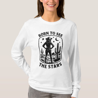 星生まれを見る Tシャツ