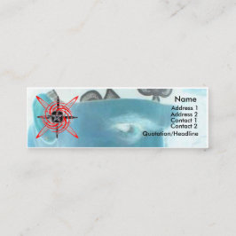 星異教の スキニー名刺