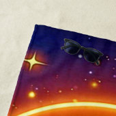 星目絵文字の喜び ビーチタオル (インサイチュ)