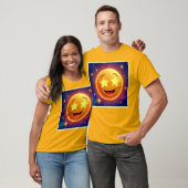 星目絵文字の喜び Tシャツ (ユニセックス)