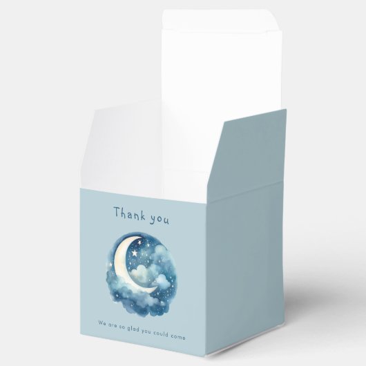 星空と月の赤ちゃんシャワーへようこそ フェイバーボックス (オープン)