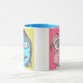 星空と生意気なサル マグカップ (中央)