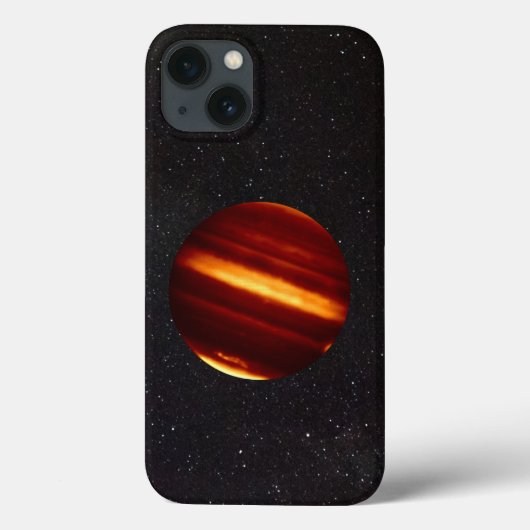 星空と赤外線で見る木星 Case-Mate iPhoneケース (裏面)