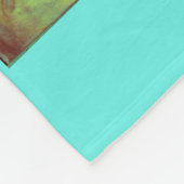 星空に浮かぶトンボ フリースブランケット (角)