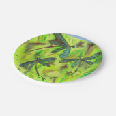 星空に浮かぶトンボ ペーパープレート (アングル)