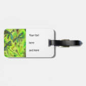 星空に浮かぶトンボ ラゲッジタグ (裏面横)