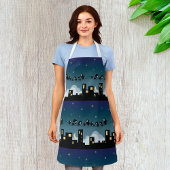 星空に浮かぶ市鳥 エプロン